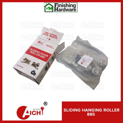 Steel Door Track + 885 ROLLER + Wall Bracket