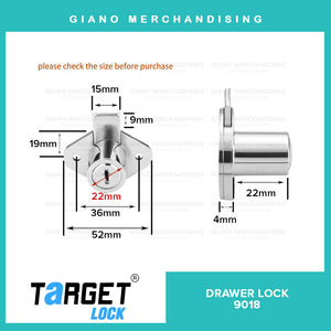 Target Drawer Lock 9018