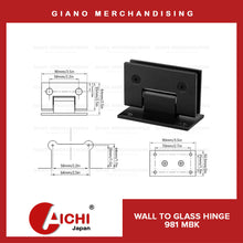 Load image into Gallery viewer, Aichi Wall to Glass Shower Hinge 981
