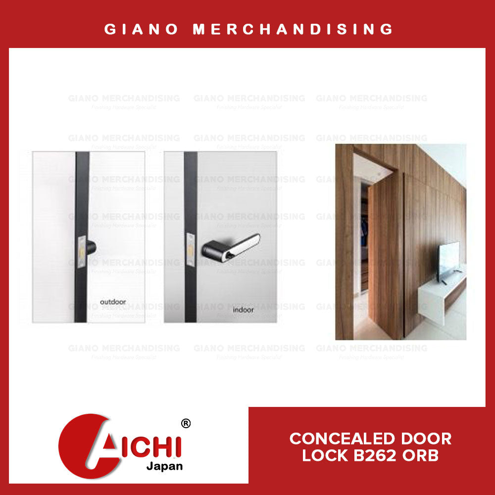 Aichi Concealed Door Lock B262 ORB