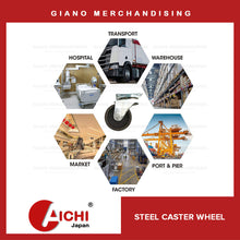 Load image into Gallery viewer, Steel Caster Wheel (4pcs)
