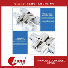 Load image into Gallery viewer, Aichi Concealed  Invicible Door Hinge
