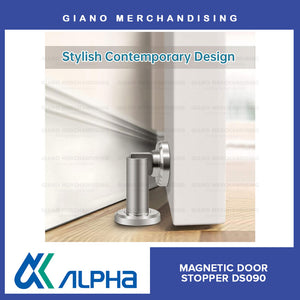 Alpha Magnetic Door Stopper DS090