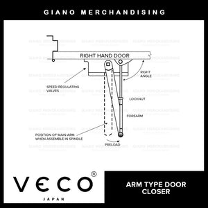 Veco Arm Type Door Closer
