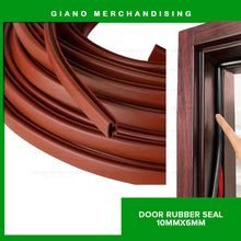Load image into Gallery viewer, Door Rubber Seal 10mmx6mm
