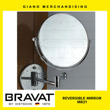 Load image into Gallery viewer, BRAVAT Bathroom Reversible Mirror M8121
