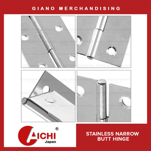 Narrow Butt Hinge (1Pair)