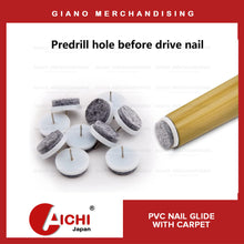 Load image into Gallery viewer, Aichi PVC Nail Glide with Carpet (100pcs/pack)

