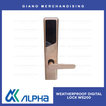 Load image into Gallery viewer, Alpha Weatherproof Digital Door Lock WS200
