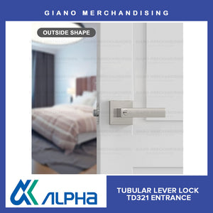 Alpha Tubular Lever Door Lock