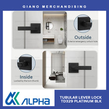 Load image into Gallery viewer, Alpha Tubular Lever Door Lock
