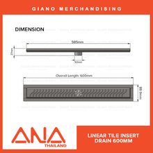 Load image into Gallery viewer, ANA Linear Floor Drain
