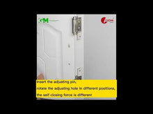 Load and play video in Gallery viewer, Aichi Double Action Door Hinge

