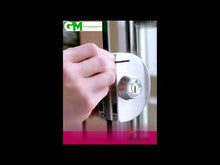 Load and play video in Gallery viewer, Assa Abloy Glass Lock for Frameless Door MS104
