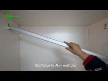 Load and play video in Gallery viewer, Aluminum Oval Tube 5/8&quot; (3 Meters)
