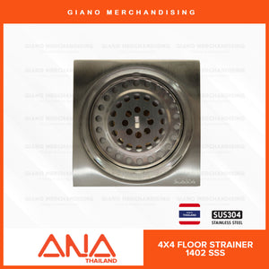 ANA Floor Drain Strainer 1402 SSS (4x4)