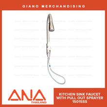 Load image into Gallery viewer, ANA Kitchen Sink Faucet with Pull Out Sprayer 15015 SS
