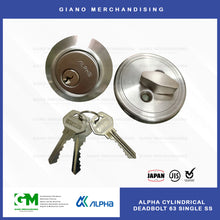 Load image into Gallery viewer, Alpha Cylindrical Deadbolt 63 Single
