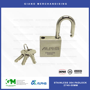 Alpha Stainless 304 Padlock 2740