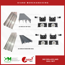 Load image into Gallery viewer, 382 RAIL + 382 ROLLER SET
