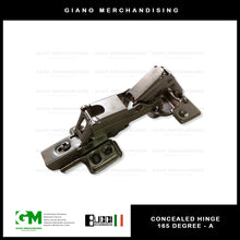 Load image into Gallery viewer, BUCCI Hydraulic Concealed Hinge 165A Degree(1pc)
