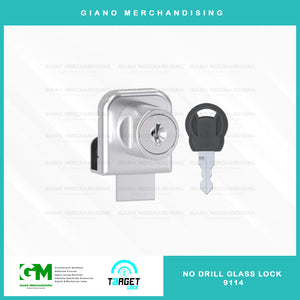 Target No Drill Glass Lock 9114