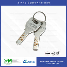 Load image into Gallery viewer, Alpha Weatherproof Digital Door Lock WS200
