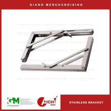 Load image into Gallery viewer, Folding Shelf Bracket 10&quot;
