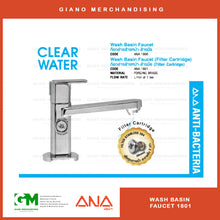 Load image into Gallery viewer, ANA Cold Tap Wash Basin Faucet 1801

