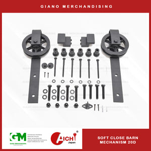 Soft Close Sliding Barn Door Mechanism MM-20D