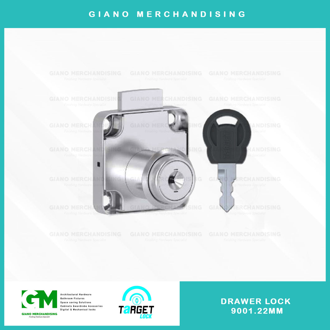 Target Drawer Lock 9001 (22mm)