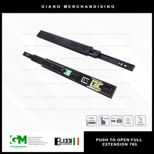 BUCCI Push to Open Full Extension Slides 765 BK