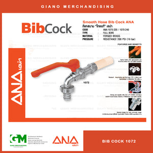 ANA Smooth Hose Bib Cock 1072