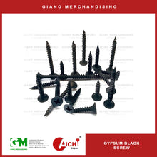 Load image into Gallery viewer, Gypsum Black Screw (Pointed Tip)

