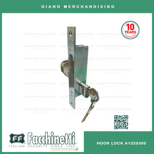 Facchinetti Hook Lock with Double Cylinder