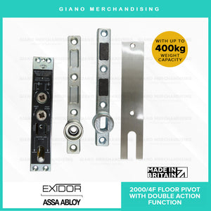 Exidor 2000/4F Floor Pivot Hinge with Double Action Function