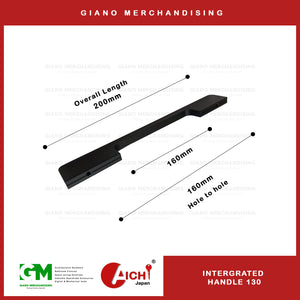 Integrated Cabinet Handle 130 MBK