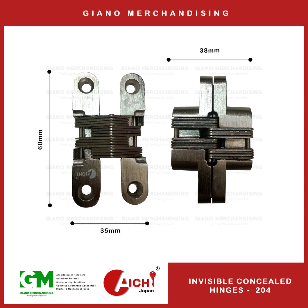 Aichi Concealed  Invicible Door Hinge