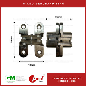 Aichi Concealed  Invicible Door Hinge