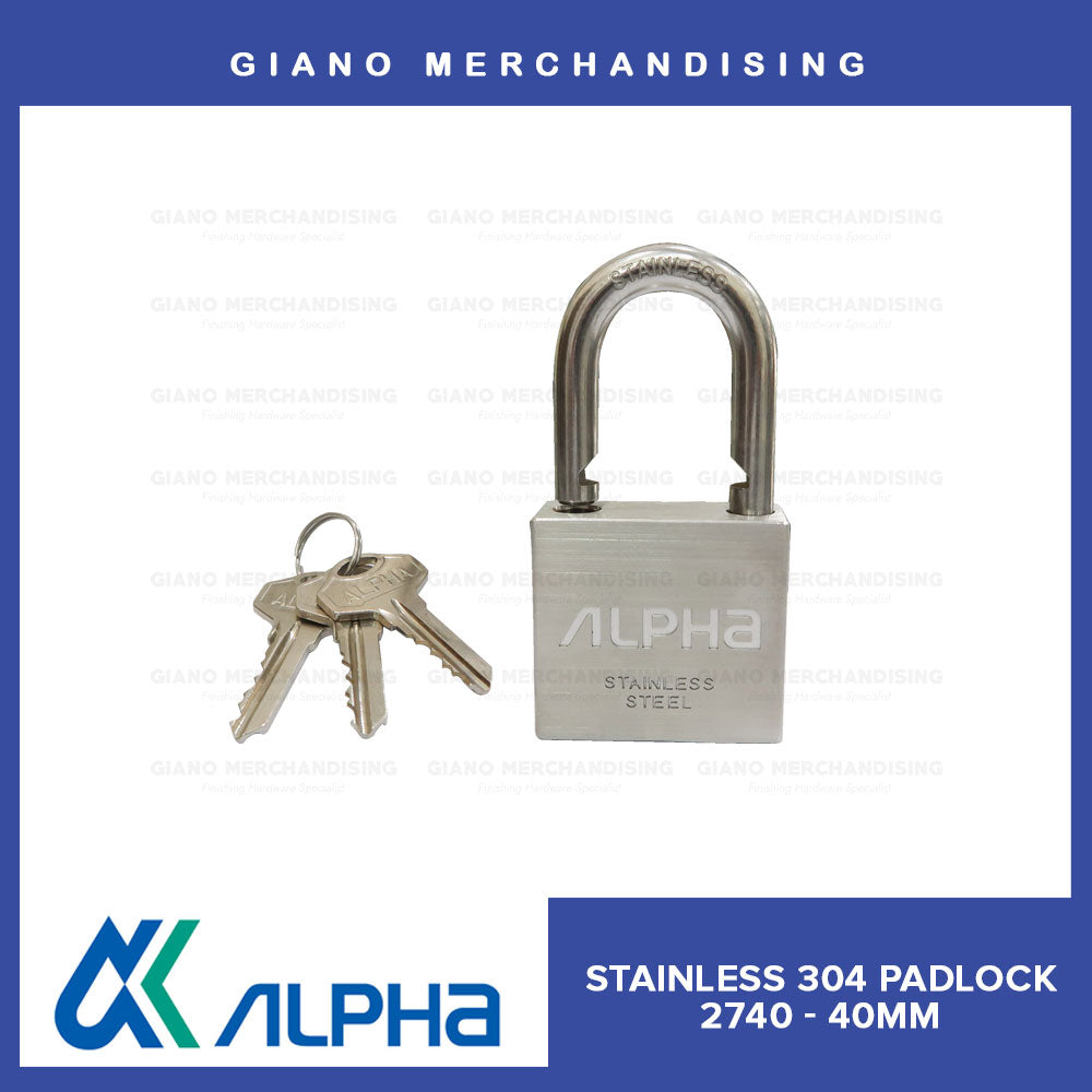 Alpha Stainless 304 Padlock 2740