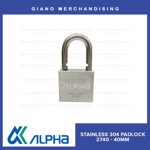 Alpha Stainless 304 Padlock 2740