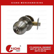 Load image into Gallery viewer, Aichi Cylindrical Door Knob 2871 SS
