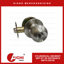 Load image into Gallery viewer, Aichi Cylindrical Door Knob 2871 SS
