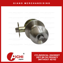 Load image into Gallery viewer, Aichi Cylindrical Door Knob 2871 SS
