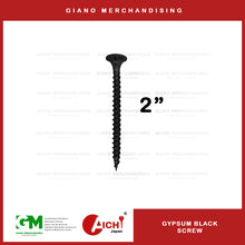 Load image into Gallery viewer, Gypsum Black Screw (Pointed Tip)
