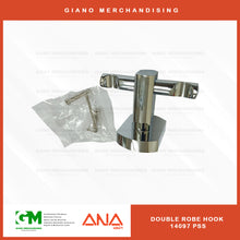 Load image into Gallery viewer, ANA Double Robe Hook 14097 PSS
