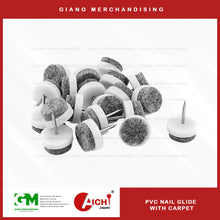 Load image into Gallery viewer, Aichi PVC Nail Glide with Carpet (100pcs/pack)
