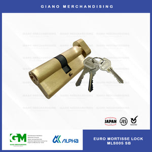 Alpha Euro Mortisse Door Lock MLS005 SB
