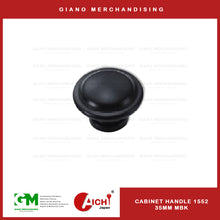Load image into Gallery viewer, Cabinet Knob Handle 1552 MBK (35MM)
