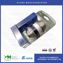 Load image into Gallery viewer, Alpha Cylindrical Deadbolt 83 Double

